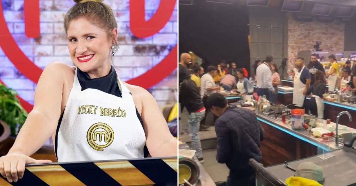 Vicky Berrio mostró el detrás de cámaras de MasterChef Celebrity: “La realidad de las celebridades” 