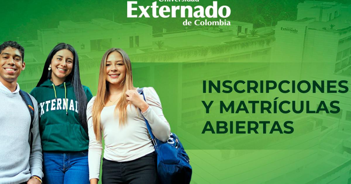 Universidad Externado otorga 200 cupos para 2024 con 35% de descuento y 0% de interés para pregrado