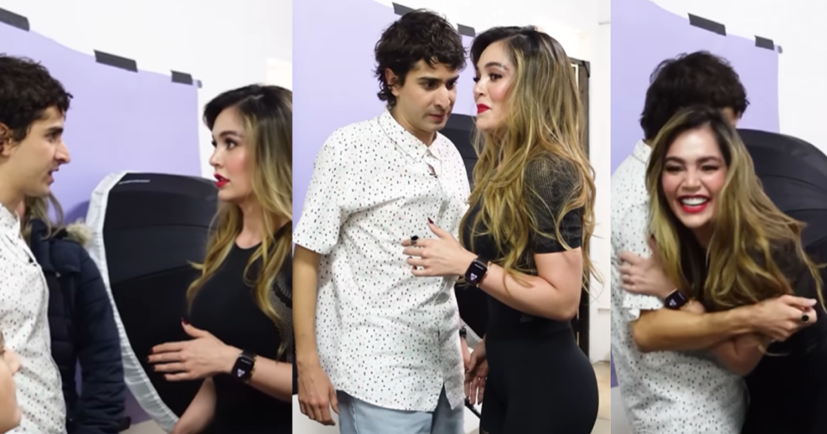 Detrás de cámaras de la parodia de la llegada de Alejandro Estrada a 'La casa de los famosos'