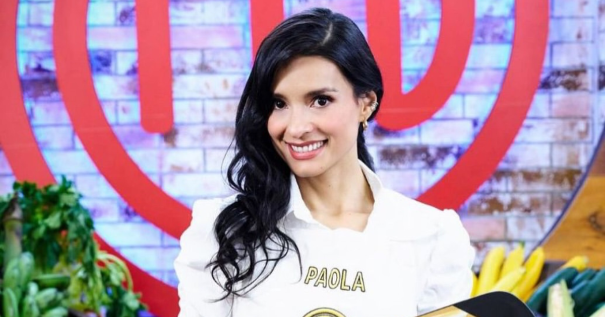 ¿Quién es Paola Rey? La participante de 'MasterChef Celebrity'