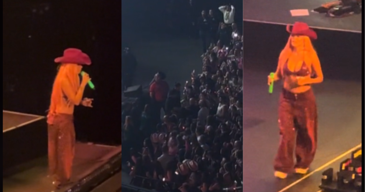Karol G detuvo concierto por pelea en el público: se viralizó por cómo calló a alguien de su equipo