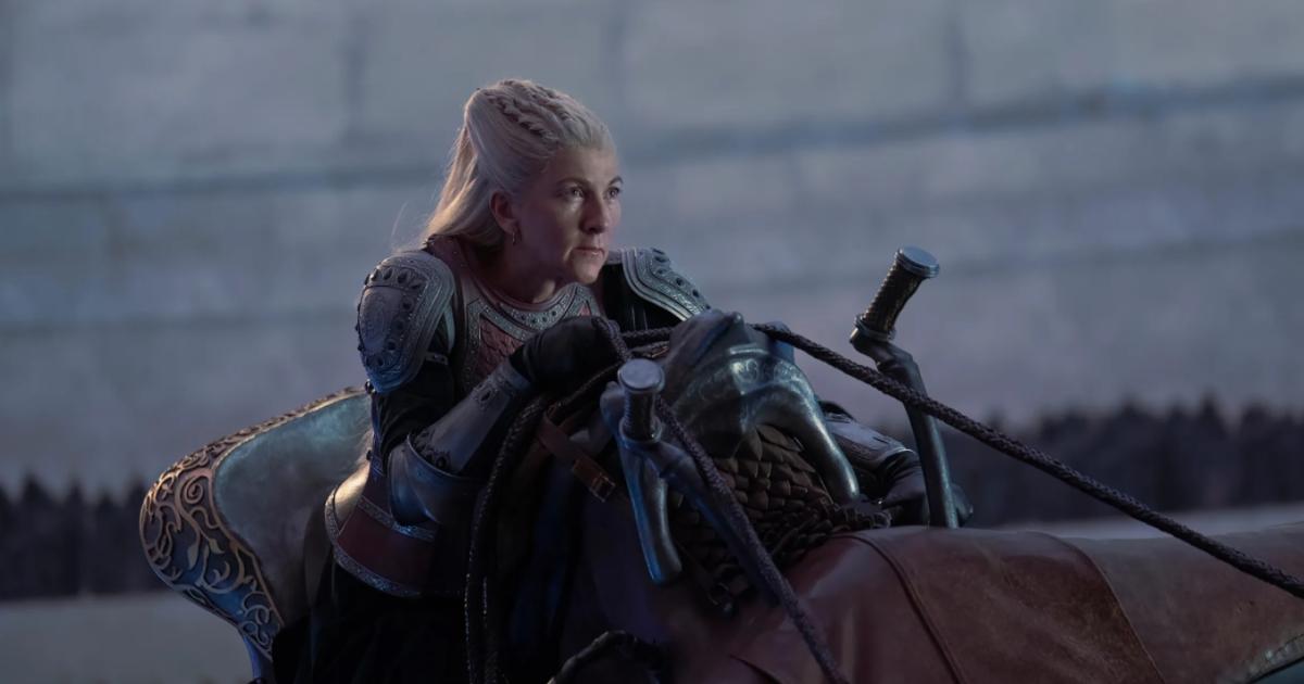 Eve Best, la actriz que da vida a ‘Rhaenys Targaryen’, cuenta cómo se grabó su gran batalla en ‘La Casa del Dragón’