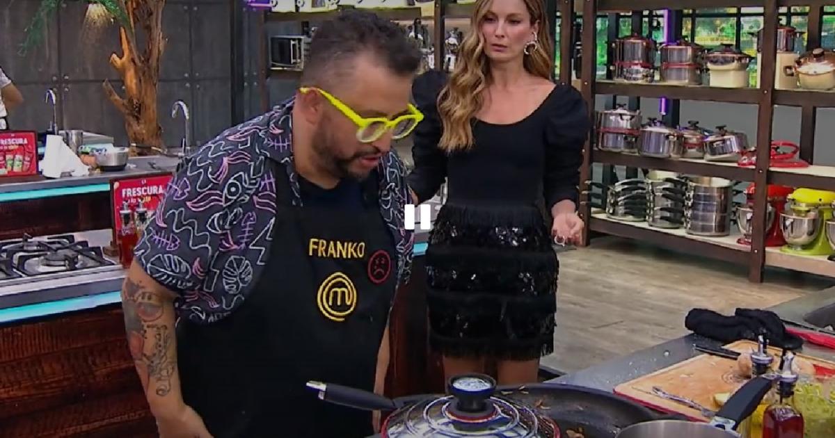 Franko Bonilla le habló golpeado a Claudia Bahamón y ella lo puso en su lugar