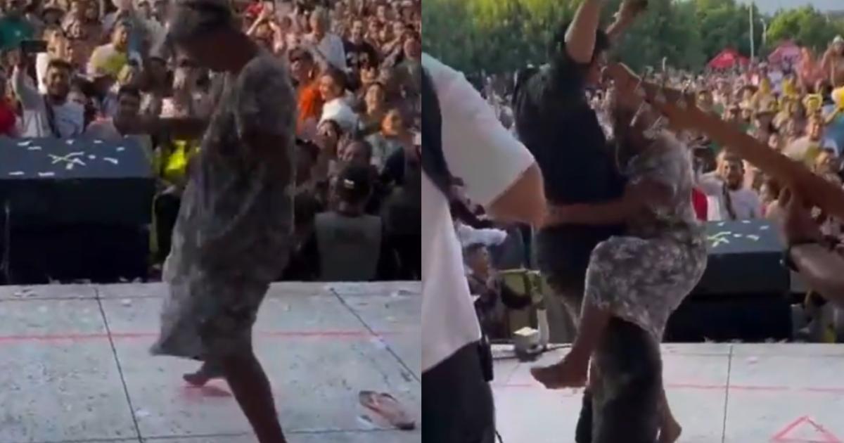 No estaba muerta, estaba de parranda: Abuelita desaparecida es encontrada bailando en concierto