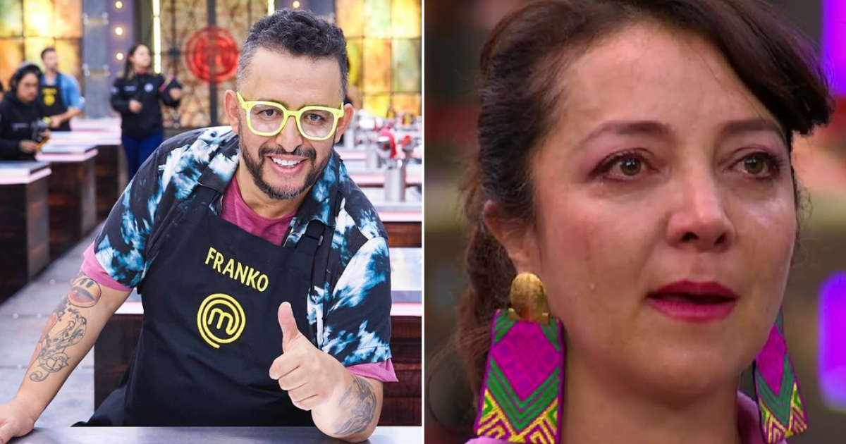Así celebró Franko Bonilla la eliminación de Cony Camelo de MasterChef Celebrity