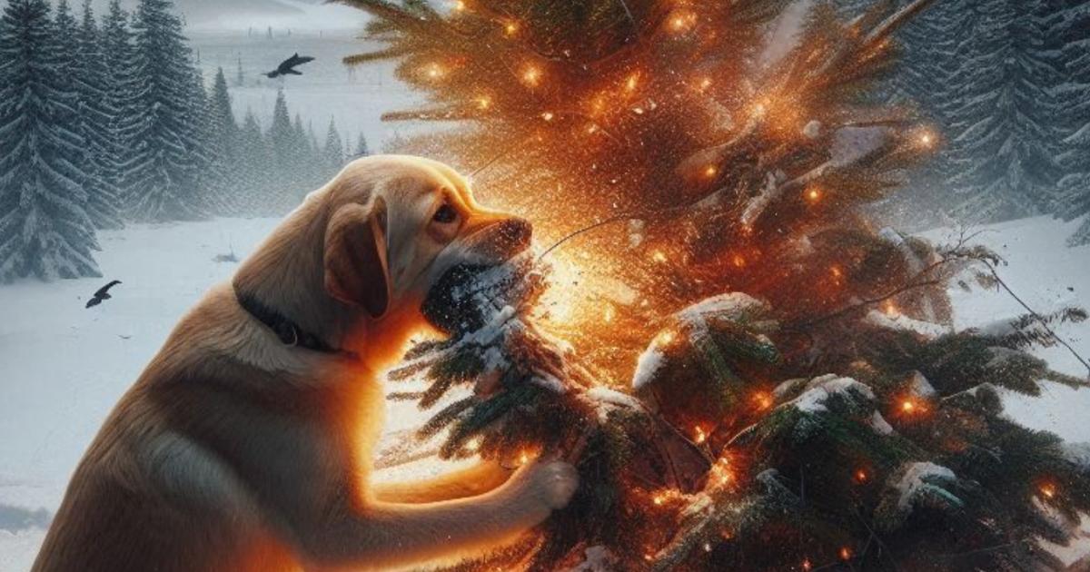 Consejos para que tu perro no dañe el árbol de Navidad: guía práctica