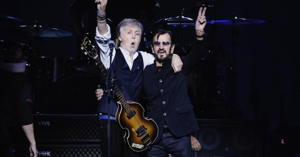 Paul McCartney y Ringo Starr sorprendieron al tocar juntos una vez más