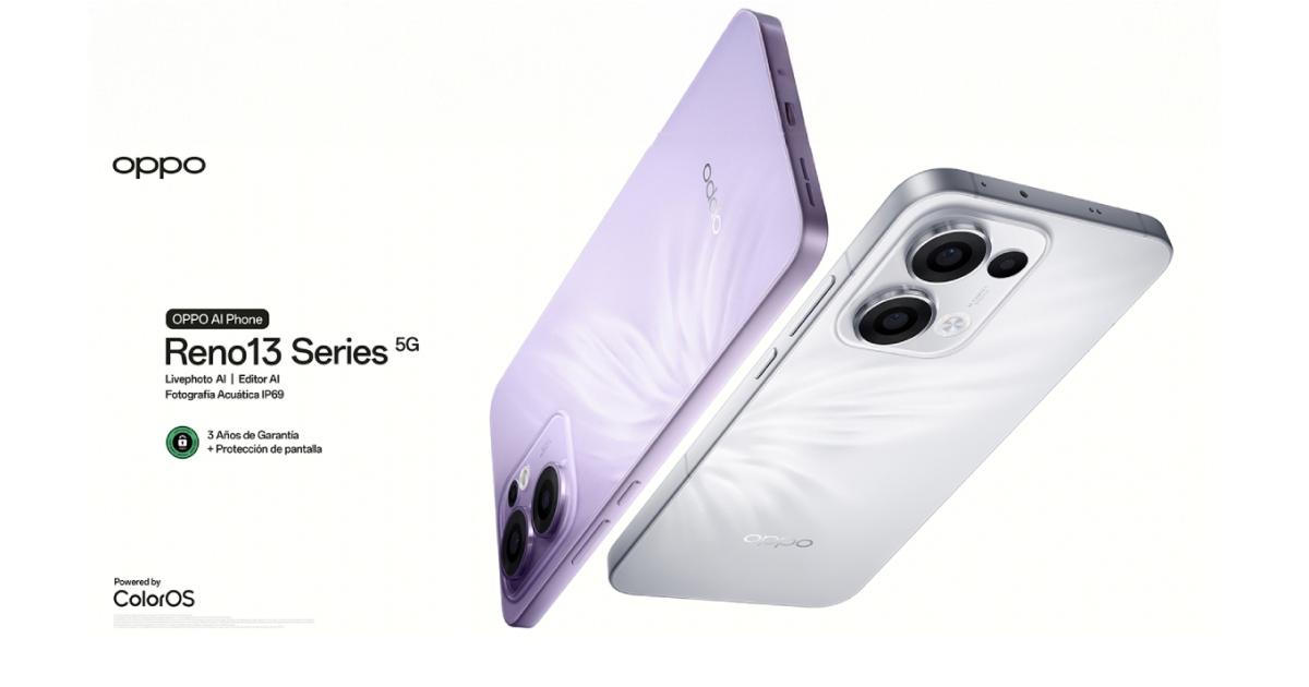 OPPO lanza en Colombia la nueva Serie Reno13 con fotografía subacuática potenciada con IA e innovador diseño