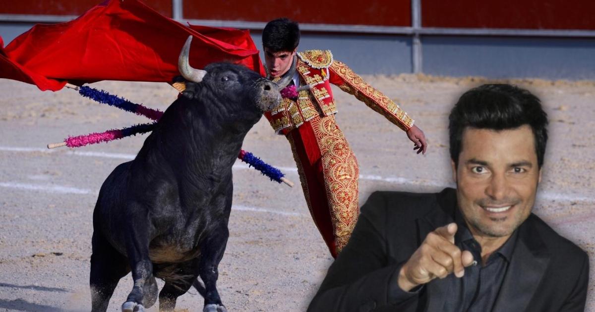 Animalistas piden cambiarle la letra a ‘Torero’ de Chayanne: lo imaginan con manguera