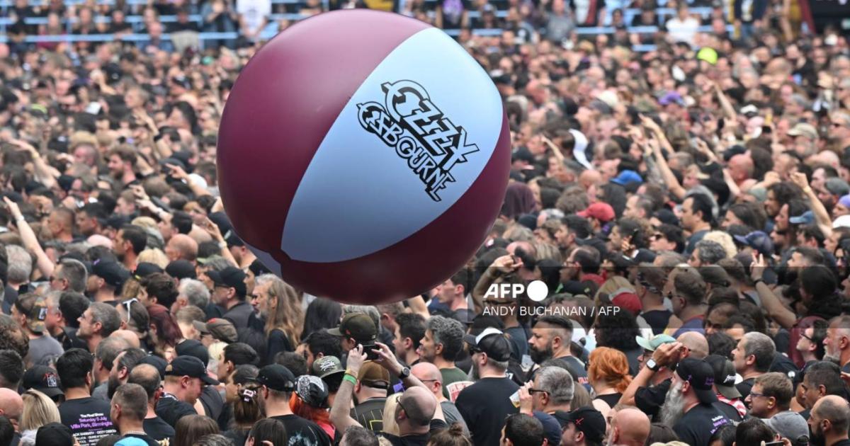 La monumental despedida de Ozzy Osbourne en el estadio del Aston Villa